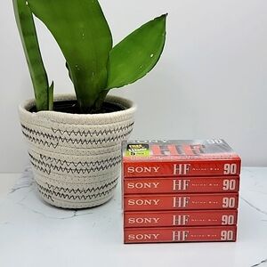 Sony | HF90 Blank Audio Cassette Tapes High Fidelity Normal C-90HFL | NWT